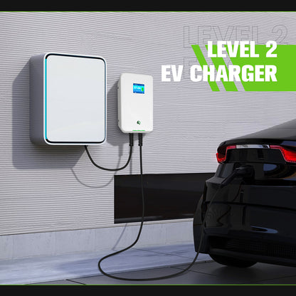 MOREC EV Wallbox Charger with Type 1 Plug Max 9.6KW 40Amp EV Charging Station - MC20CT1